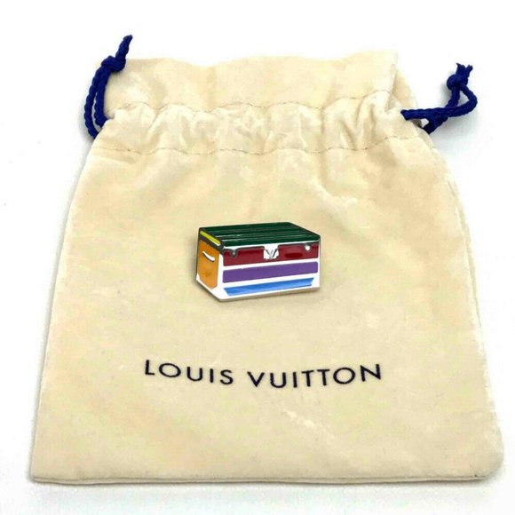 Auth LOUIS VUITTON 2018 `` TIME CAPSULE '' Brooch - Picture 3 of 7